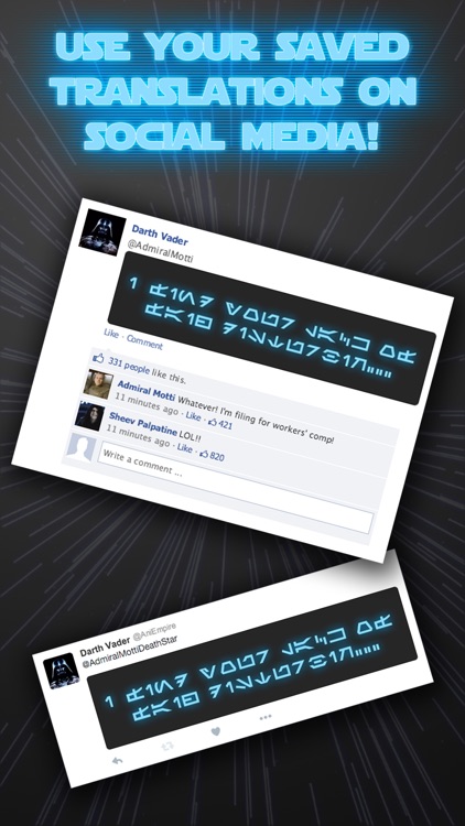 Aurebesh IO (no ads) screenshot-3