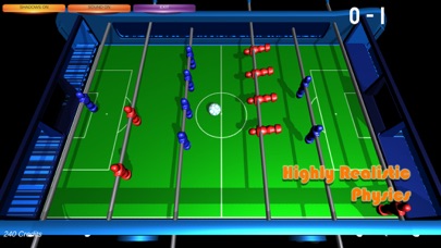 Table Soccer Foosball 3D screenshot 2