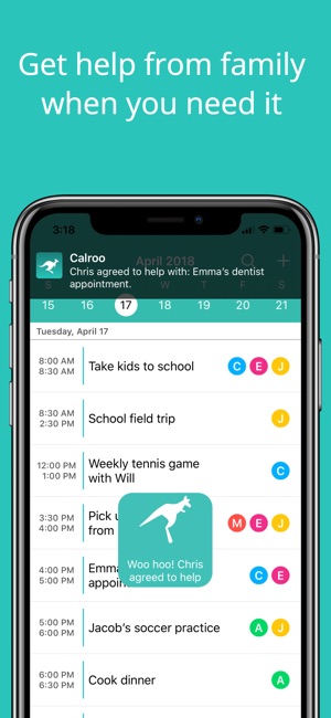 Calroo - Family Organizer