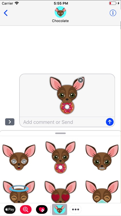 Animated Chocolate Chihuahua