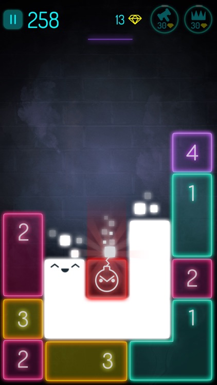 Colorfall - Neon Color Puzzle screenshot-3