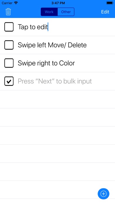 Simple Shopping To Do List App screenshot 2