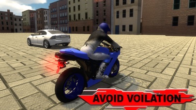 Motorcycle Ride Parking School screenshot 2