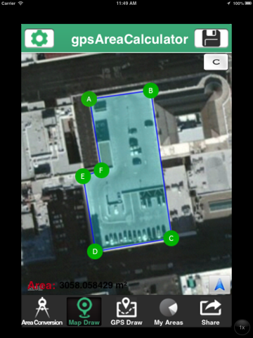 GPS Area Pro screenshot 3