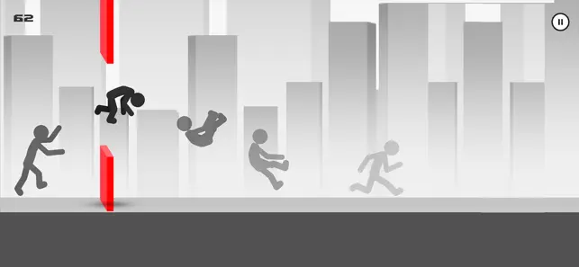 Captura de Pantalla 2 Stickman Parkour Runner iphone
