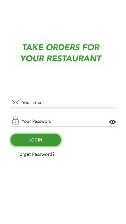 Order taking app