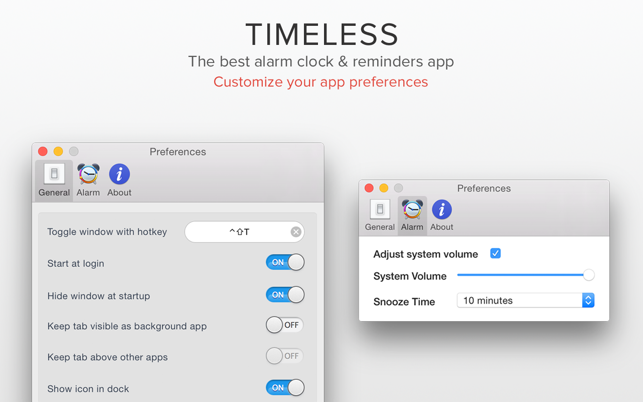 ‎Timeless: Alarm Clock Screenshot