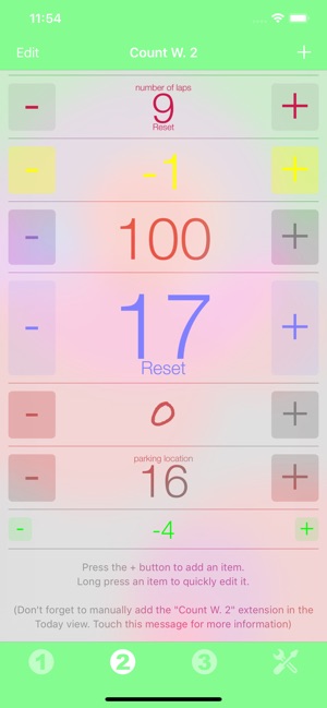 Count Widget(圖5)-速報App