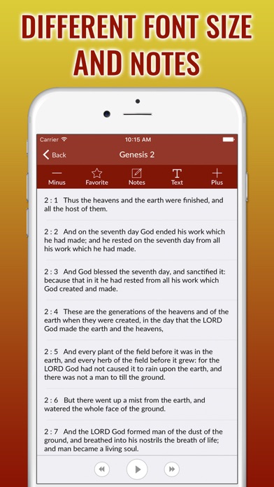 How to cancel & delete Holy Bible Audio (King James Version) from iphone & ipad 3