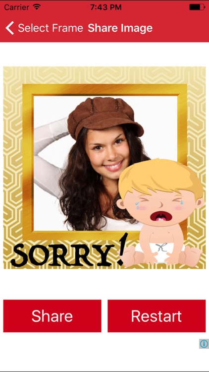 Sorry And Forgive Me Photo Frame screenshot-3