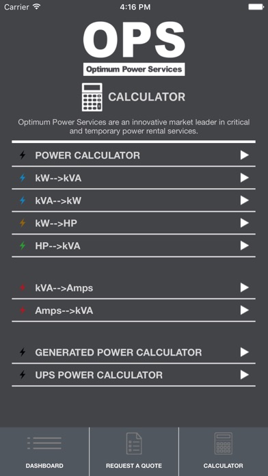 Optimum Power Services screenshot 4