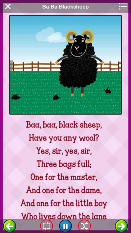 Nursery rhyme for kids screenshot-3