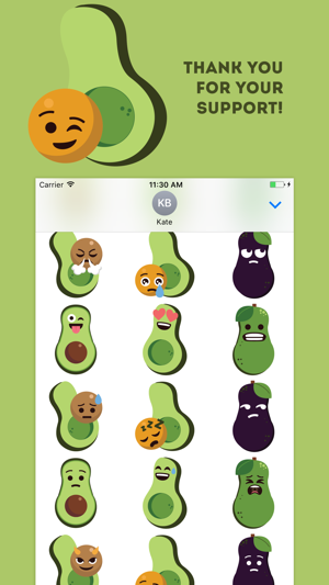 Avocado Emoji(圖3)-速報App