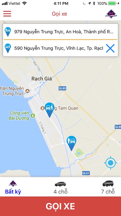 Taxi Phương Trinh KG screenshot 2