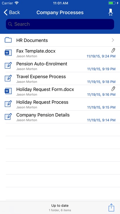 Public Folders App