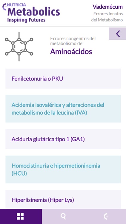 Nutricia Vademécum Metabólicos