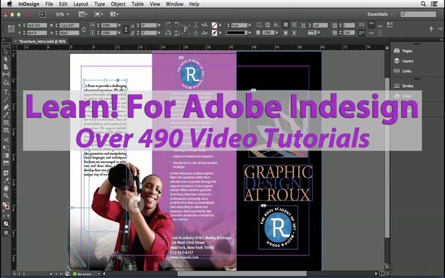 Learn! For Adobe Indesign