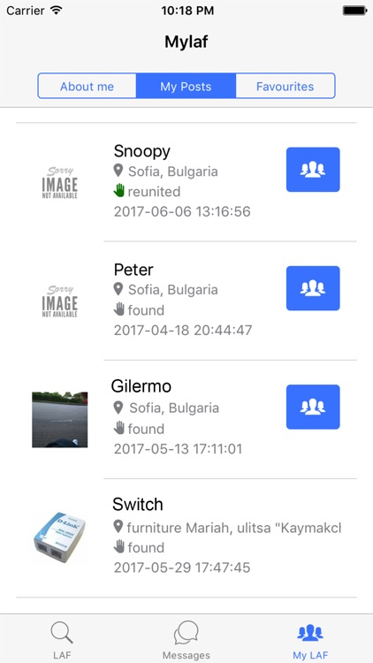 Lost And Found App