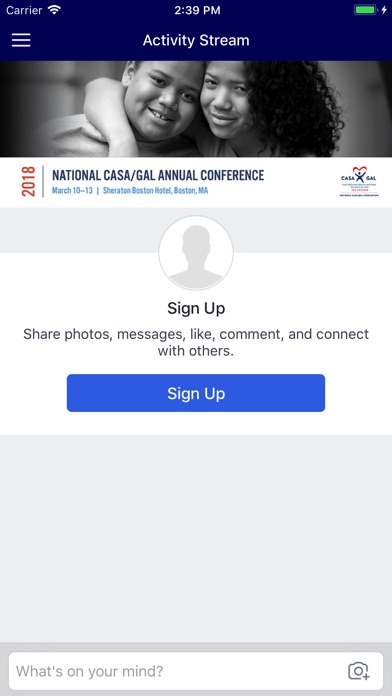 National CASA/GAL Conference screenshot 2