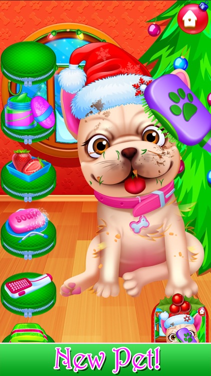 Santa Hair Salon Christmas Spa screenshot-8