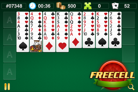 FreeCell Classics Lite - náhled