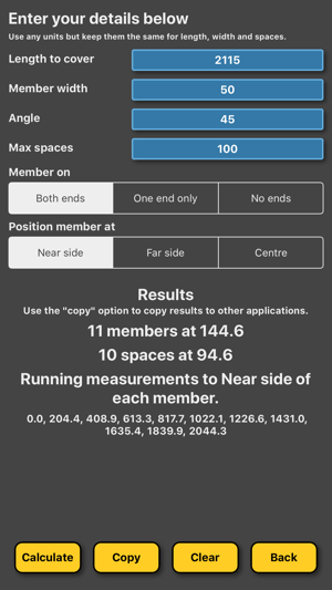 Baluster Post Space Calculator(圖2)-速報App