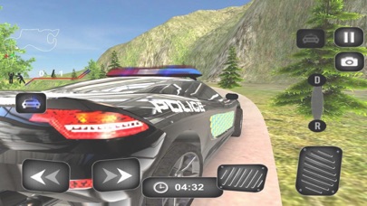 Driving Police Car HillRoad screenshot 2