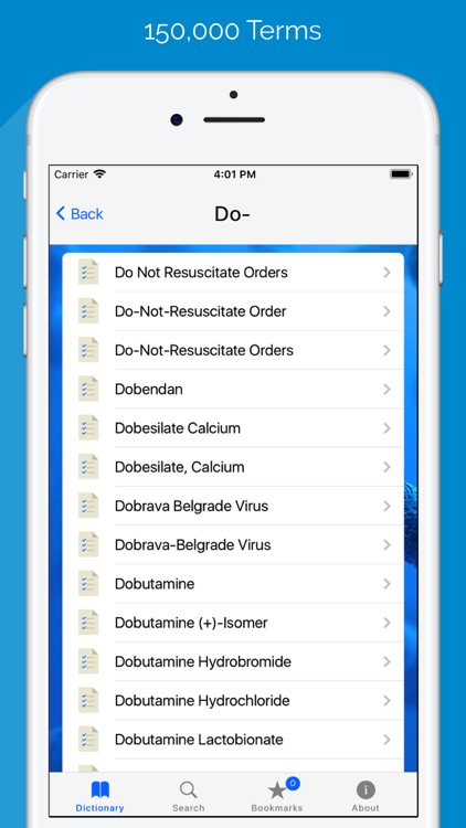 Medical Dictionary - English screenshot-0