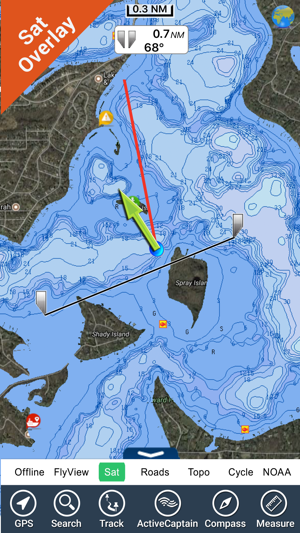 Lake Minnetonka GPS map offline fishing charts(圖3)-速報App