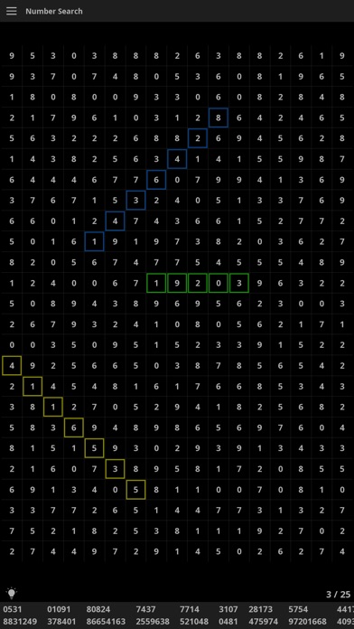 Number Search - Spectensys screenshot 3