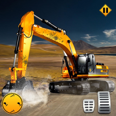 Construção De Grua De Escavade