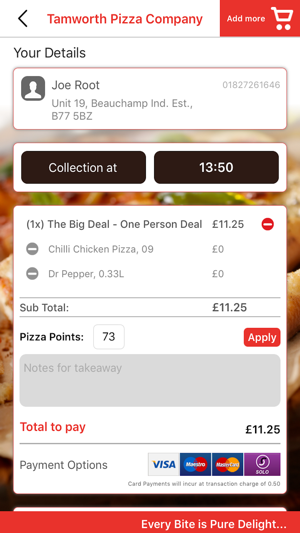 Tamworth Pizza Company(圖4)-速報App