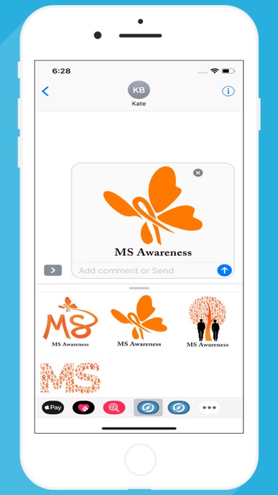MS Awareness Stickers screenshot 2