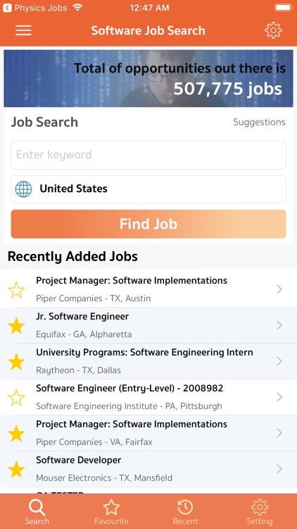 IT Jobs Search (CareerFocus)