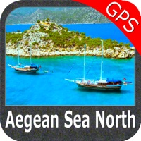 Marine Aegean Sea North - GPS Map Navigator