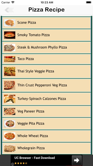 Pizza Recipe Book screenshot 3
