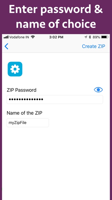 Password ZIP Maker screenshot 4