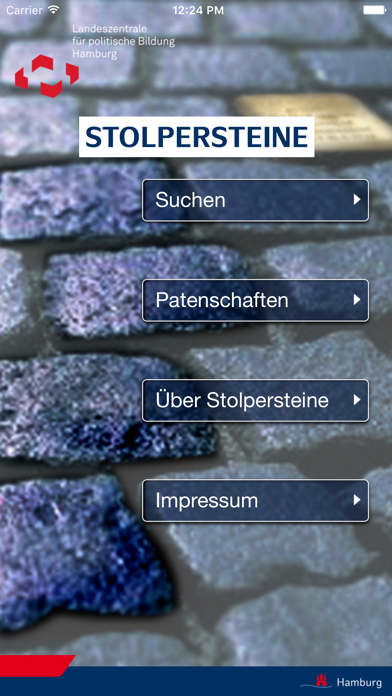 How to cancel & delete Stolpersteine Hamburg from iphone & ipad 1