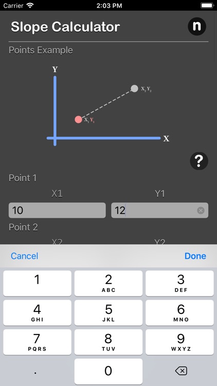 Slope Calculator Plus