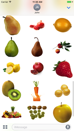 Best Fruits Pack for iMessage!(圖3)-速報App