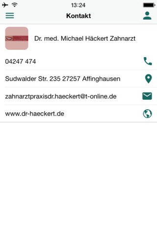 Dr. M. Häckert Zahnarztpraxis screenshot 4