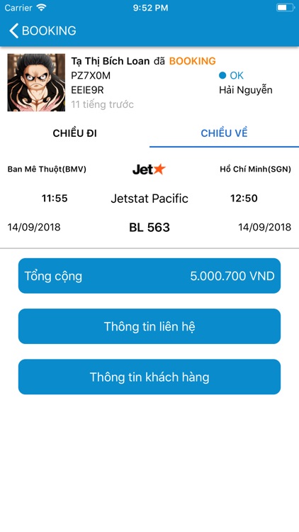 Đại lý Booking App screenshot-3