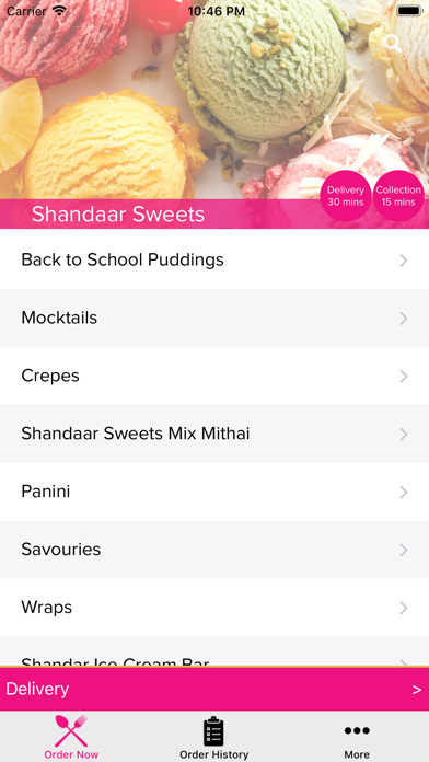 Shandaar Sweets Thornbury screenshot 2