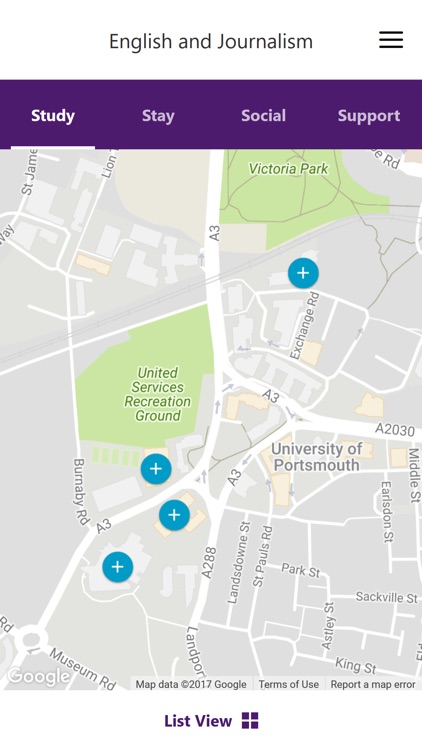 Uni of Portsmouth Virtual Tour