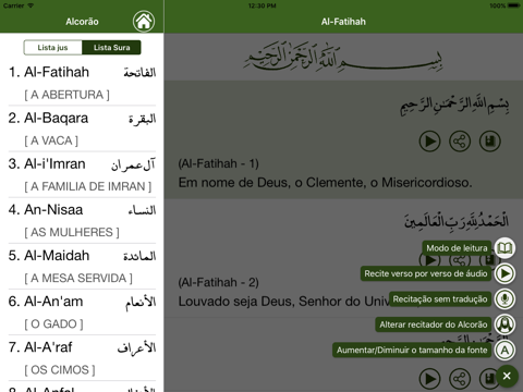 Alcorão em português screenshot 3