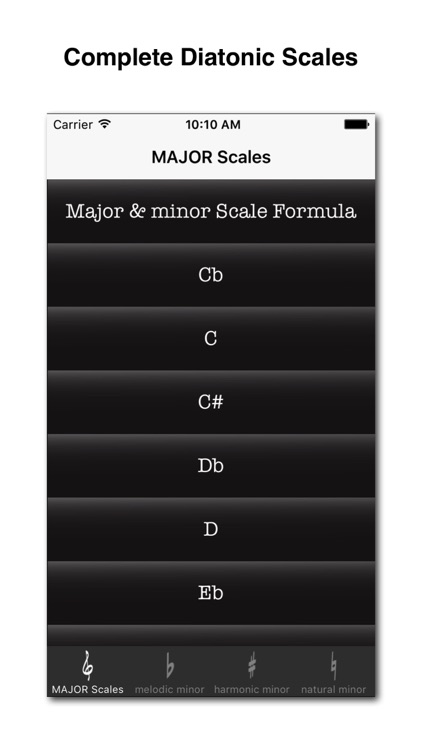 Diatonic Scale screenshot-0