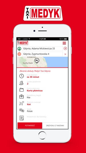 Medyk Taxi - Gdynia(圖3)-速報App