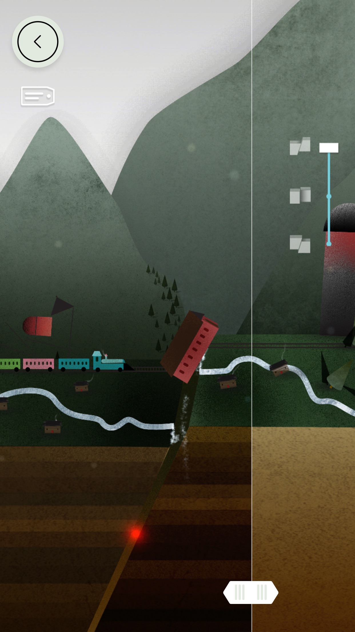 Screenshot do app A Terra por Tinybop