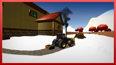 Snow Plow Tractor Simulator screenshot 2