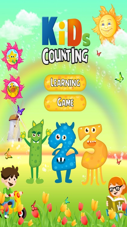 Kids Monster Counting